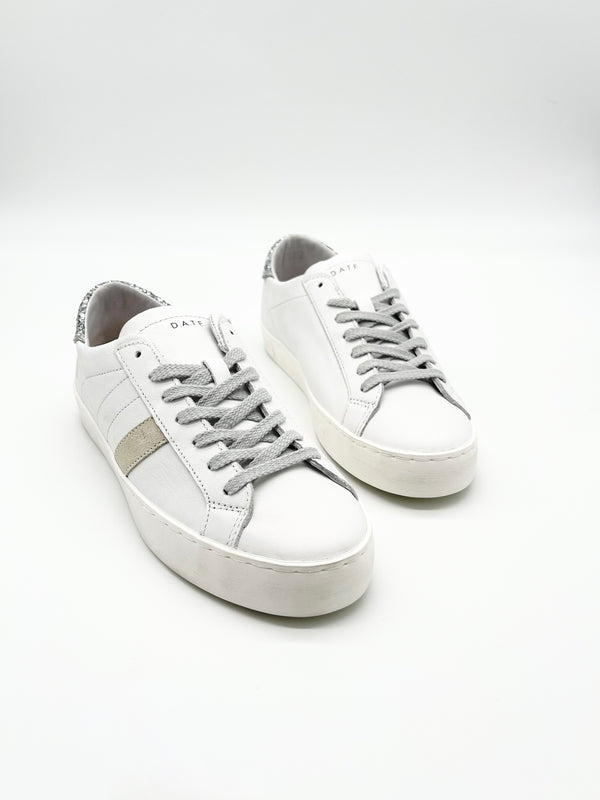 Sneaker Hill Low Calf white-silver