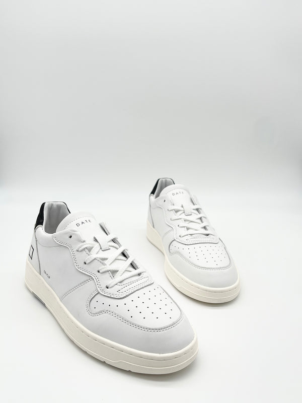 Sneaker Court Calf white-black