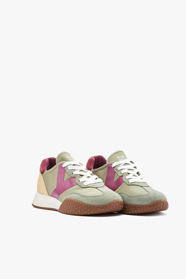 Sneaker sage/rose