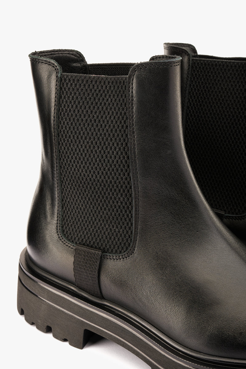 Stivaletto chelsea nero