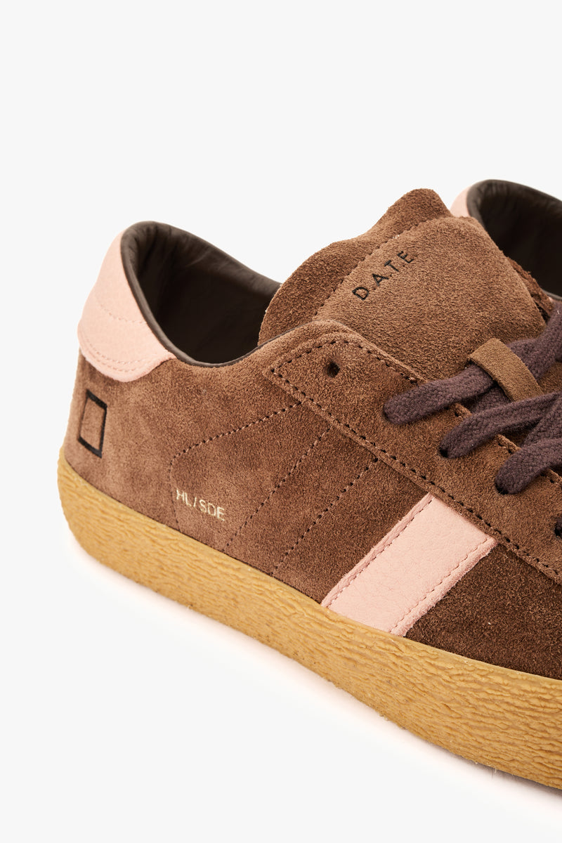 Sneaker Hill Low suede taupe