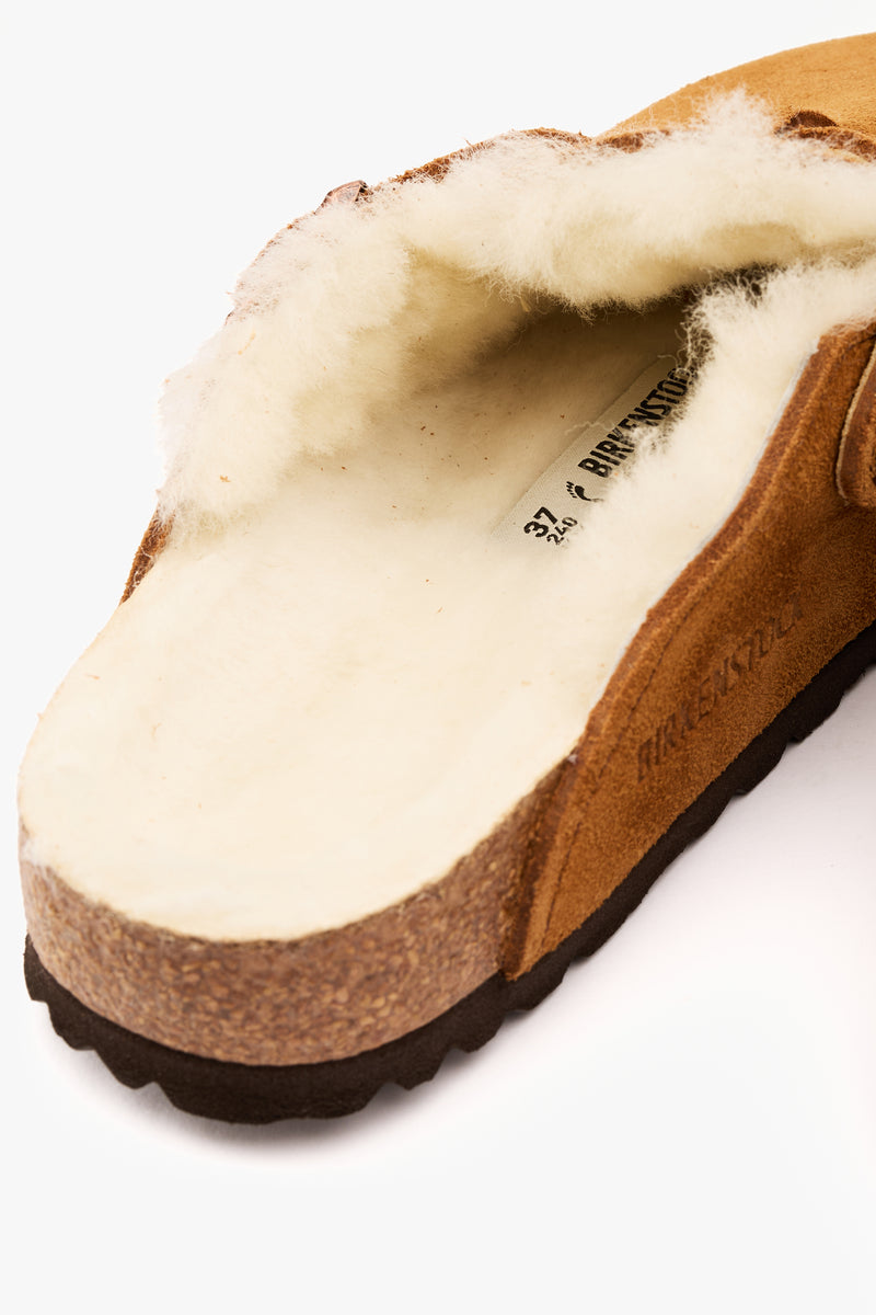 Birkenstock Boston shearling mink