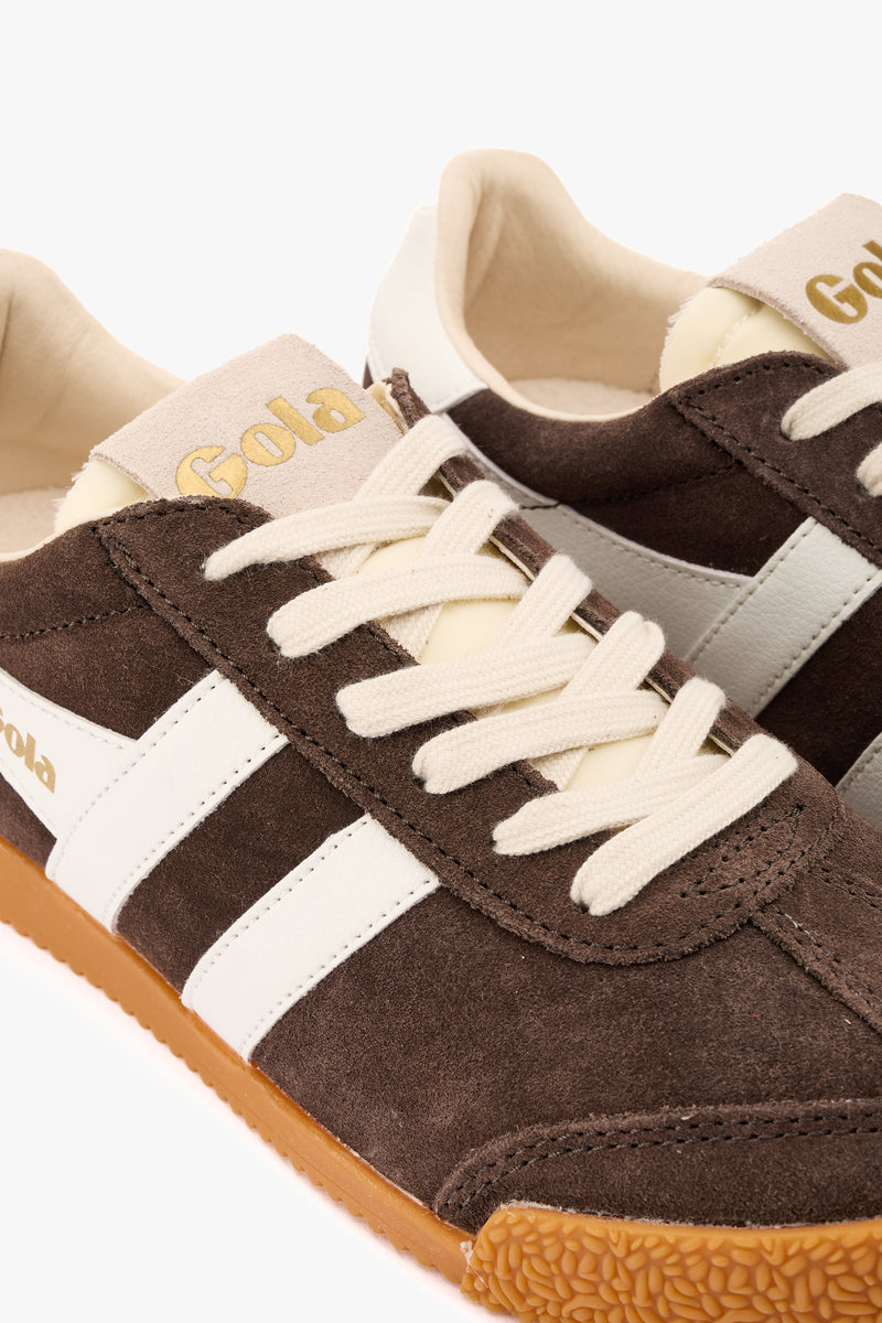 Sneaker Elan mocha/white