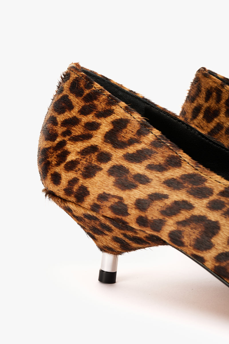 Dècolleté cavallino leopard