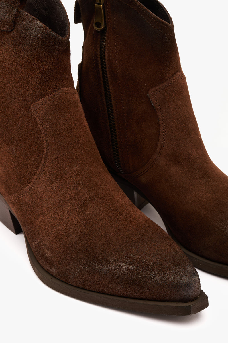 Stivaletto texano moro