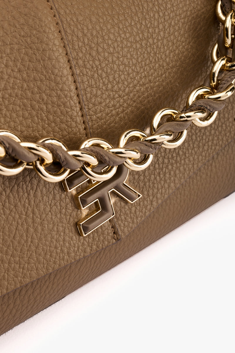 Borsa Eba flap army green