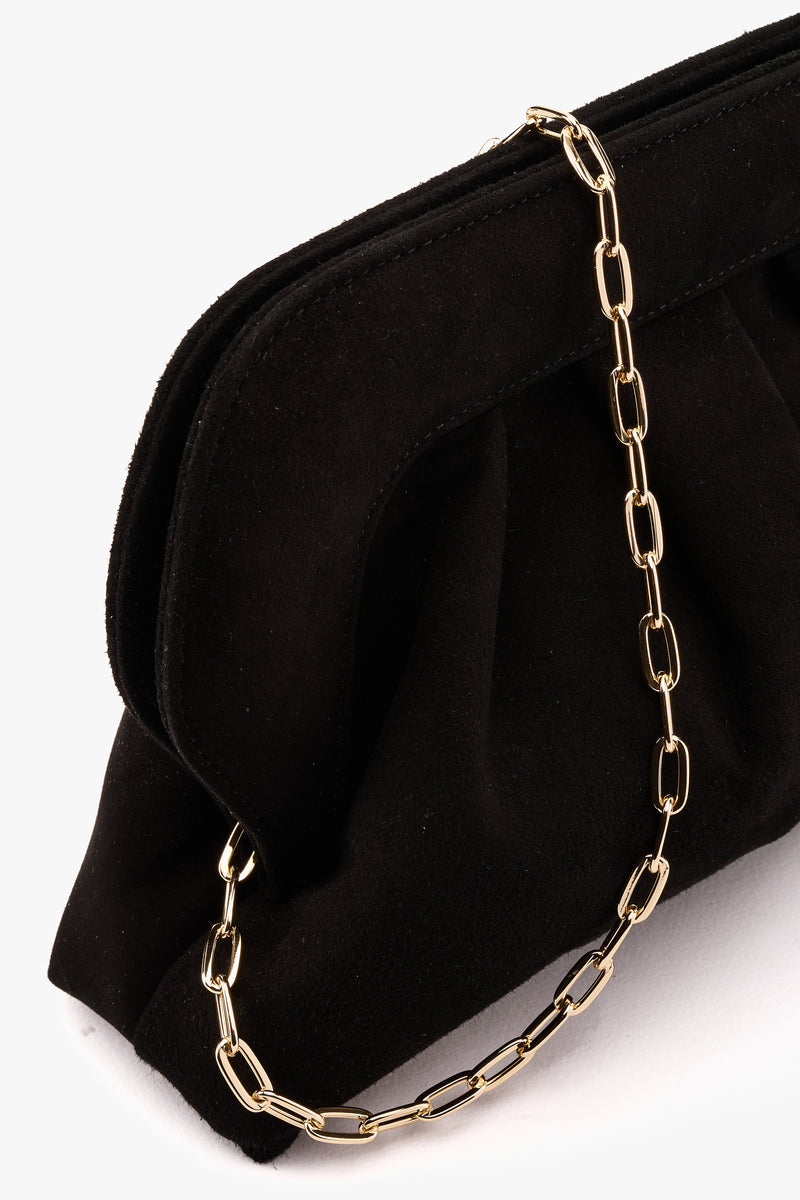 Pouch Fuerte camoscio nero