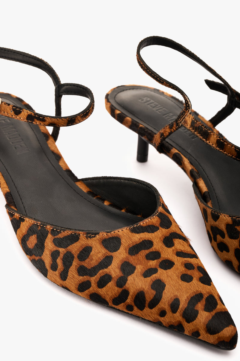 Slingback Adelaide leopard
