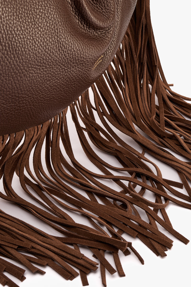 Borsa Emma Folk maxi cioccolato