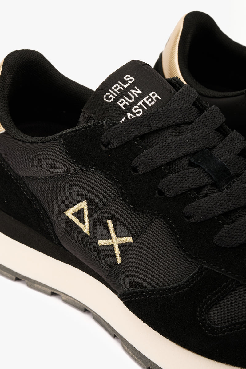 Sneaker Ally Gold Silver nero