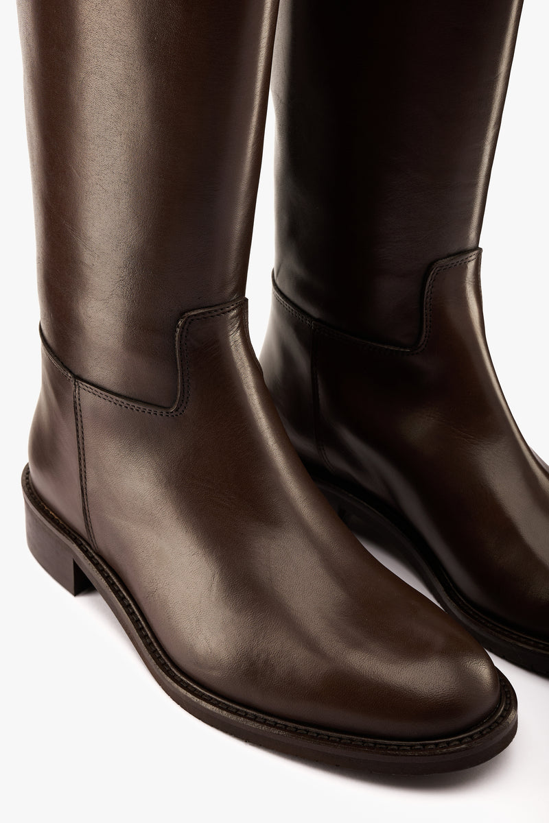 Stivale cavallerizza testa moro