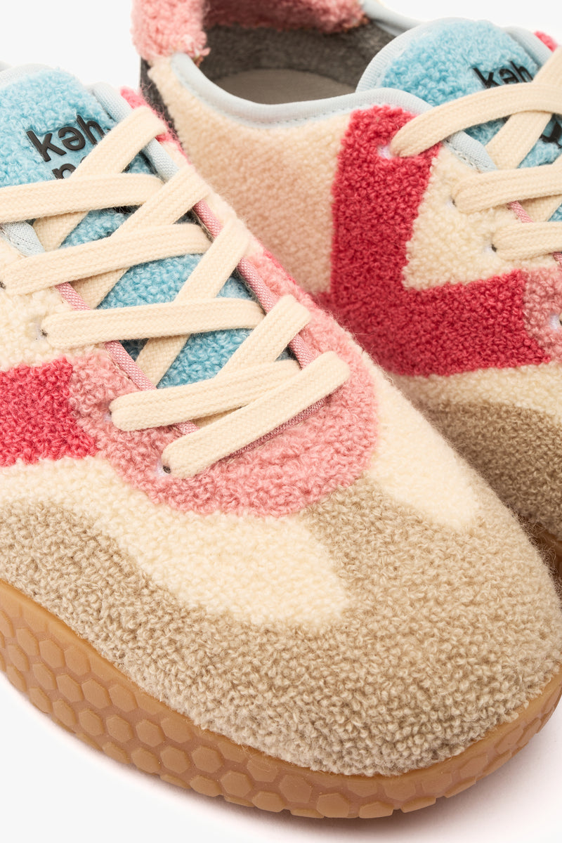 Sneaker Teddy white/pink