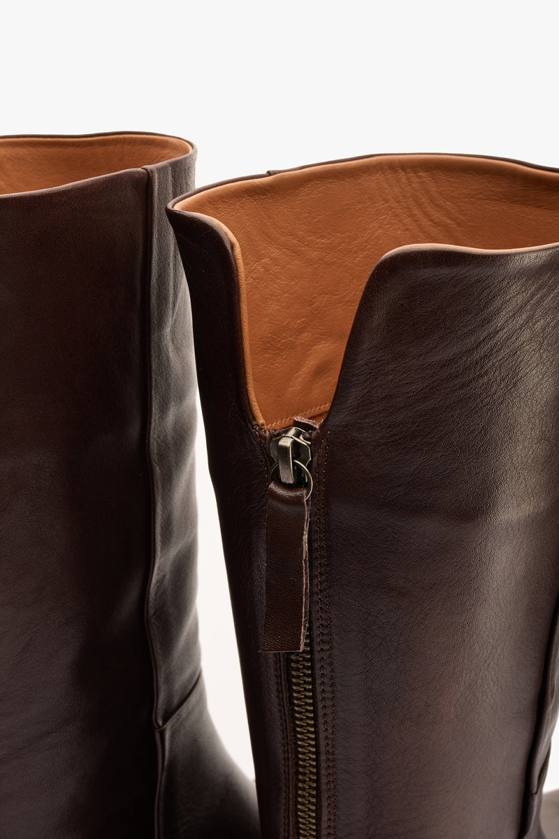 Stivale Biker testa moro