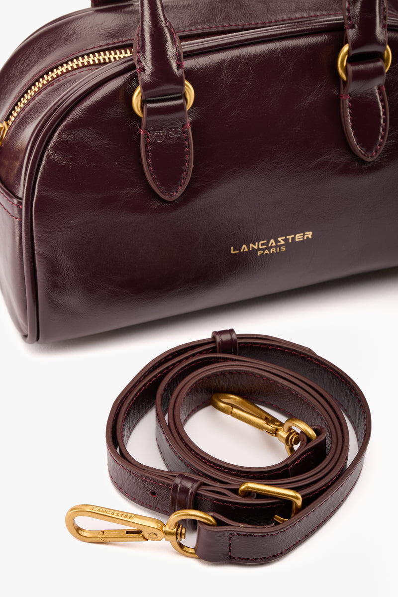 Borsa Rétro Bow small bordeaux