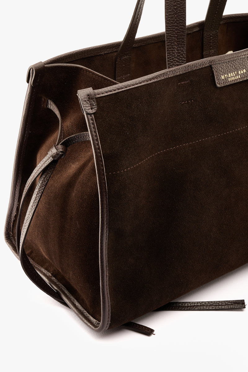 Borsa Diva suede chocolate
