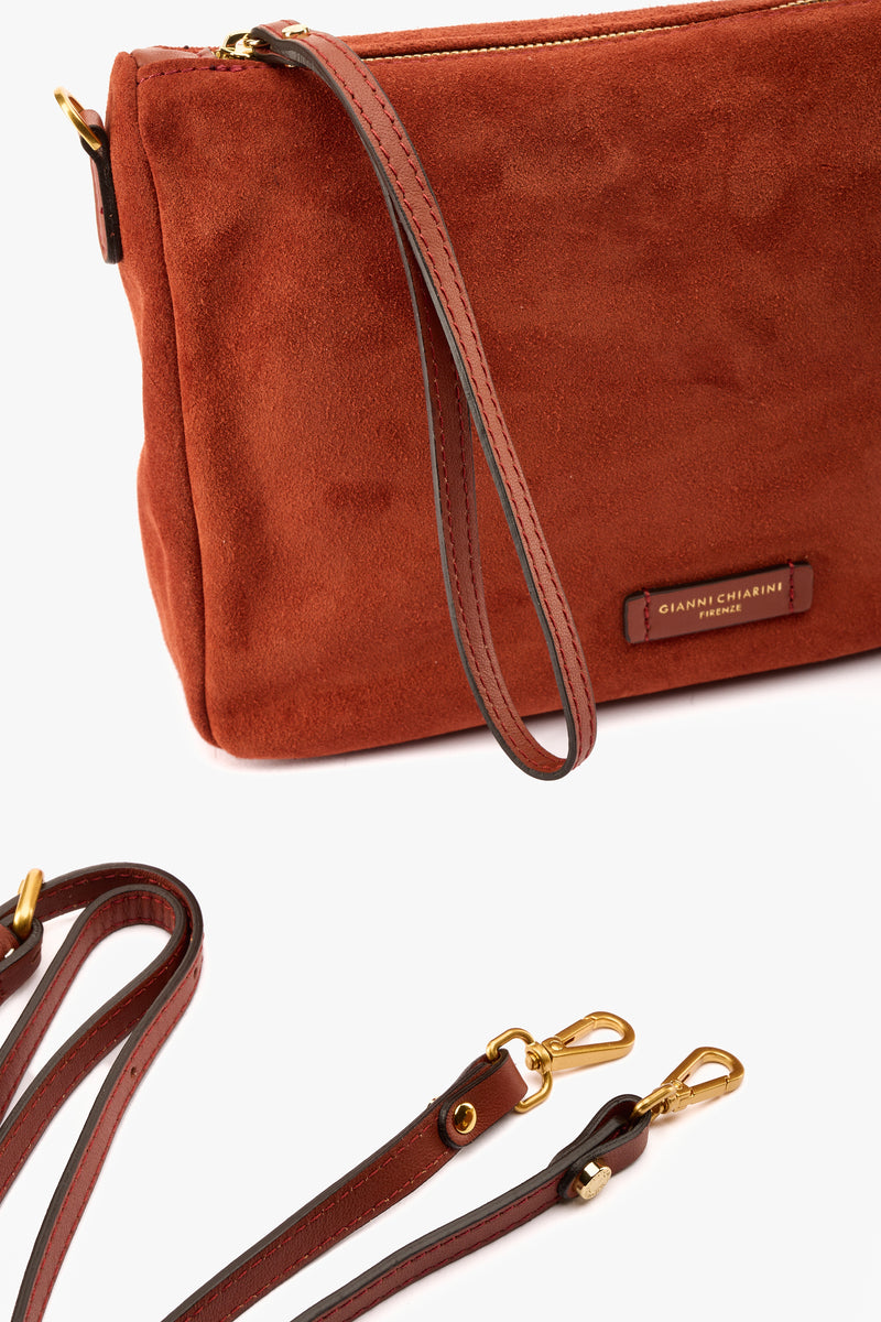 Borsa Nora Pouch brick red