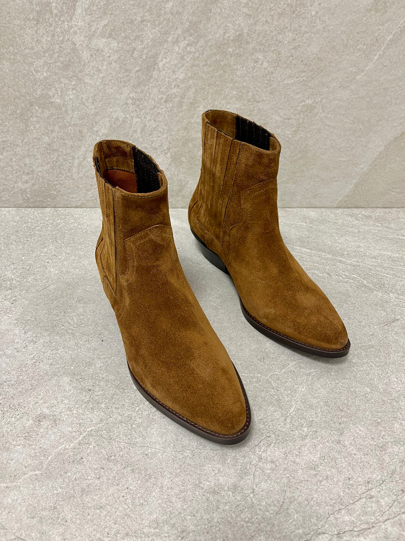 Stivaletto texano crosta sandalo