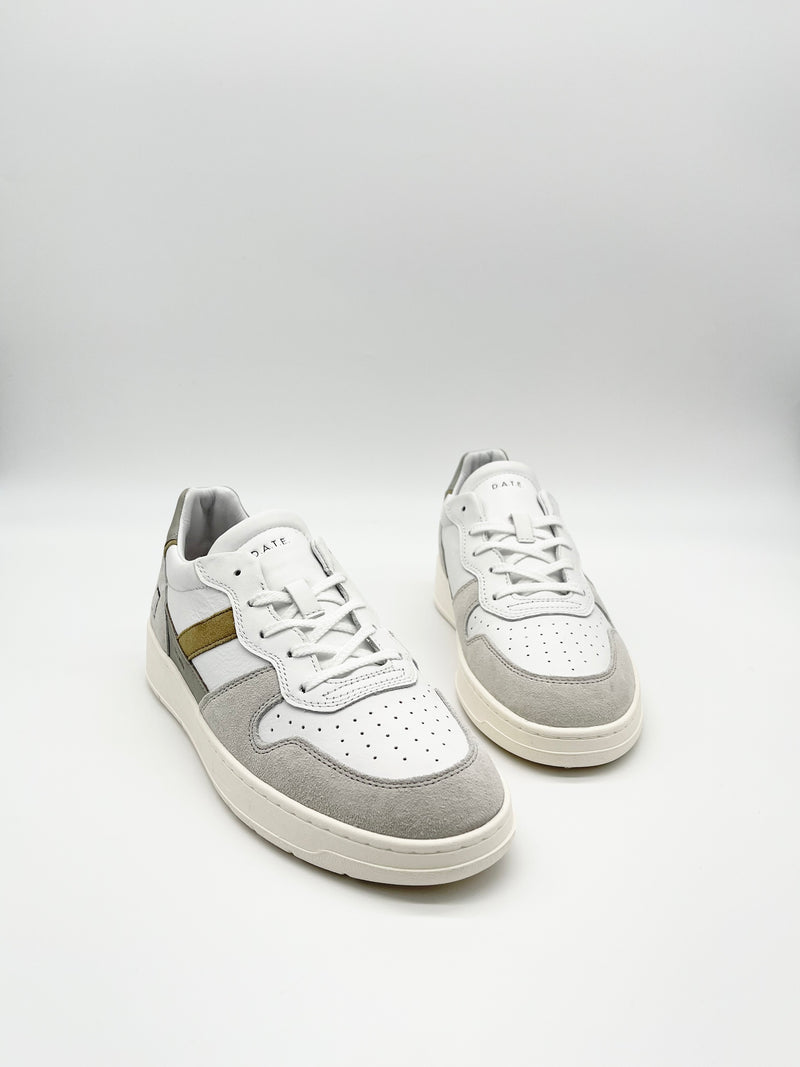 Sneaker Court 2.0 Vintage Calf white-sage