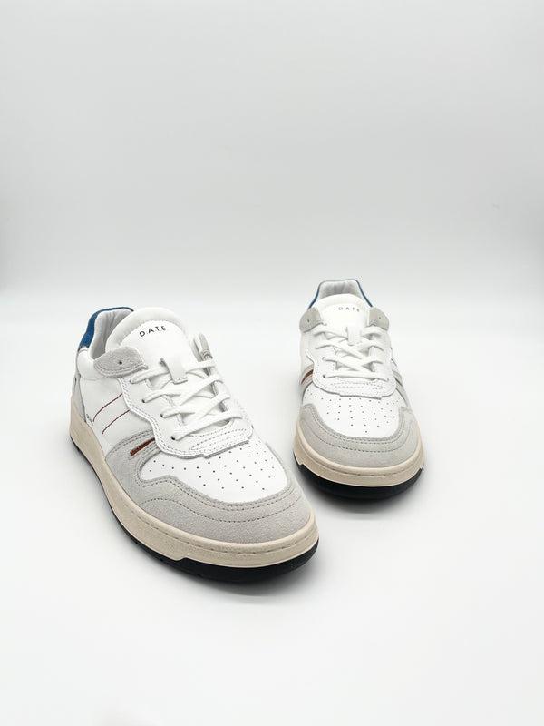 Sneaker Court 2.0 Nylon white-bluette