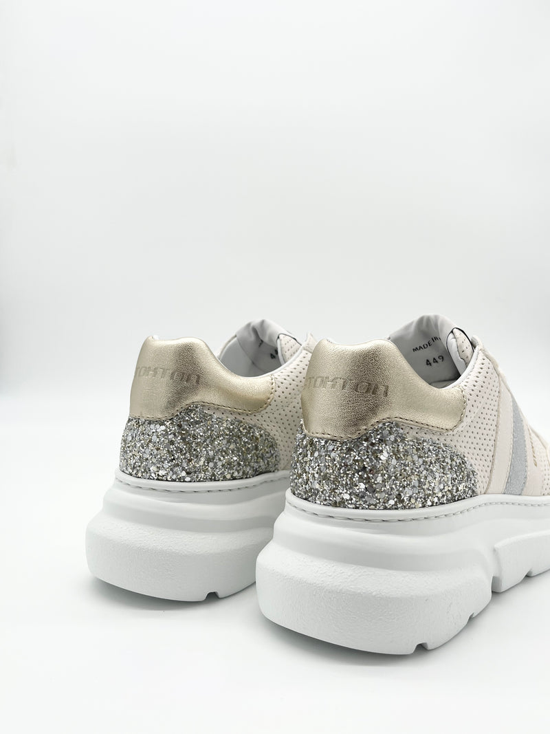 Sneaker 449-D platino