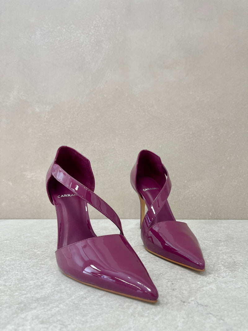 Décolleté naplak dark purple