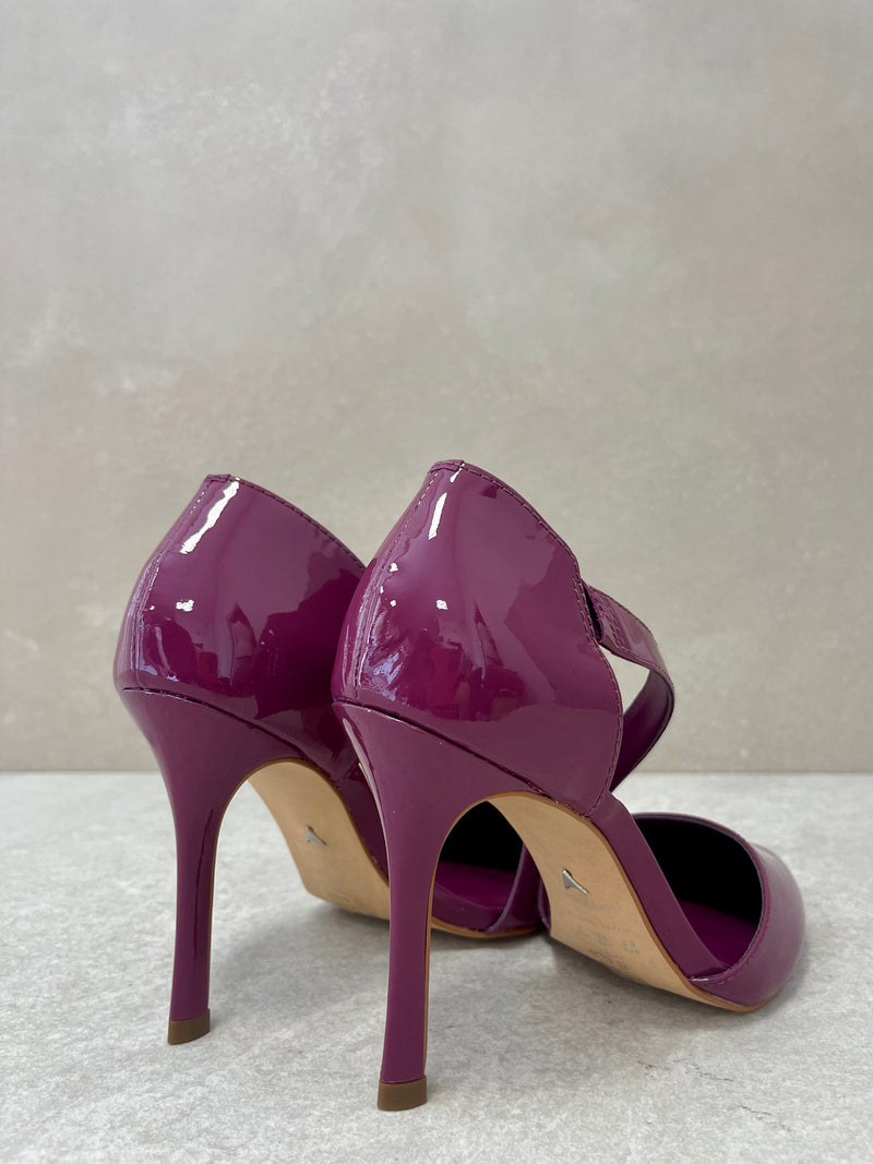 Décolleté naplak dark purple