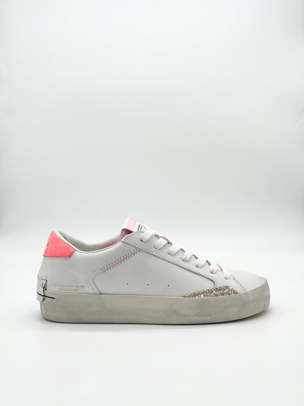 Sneaker Distressed champagne rosé
