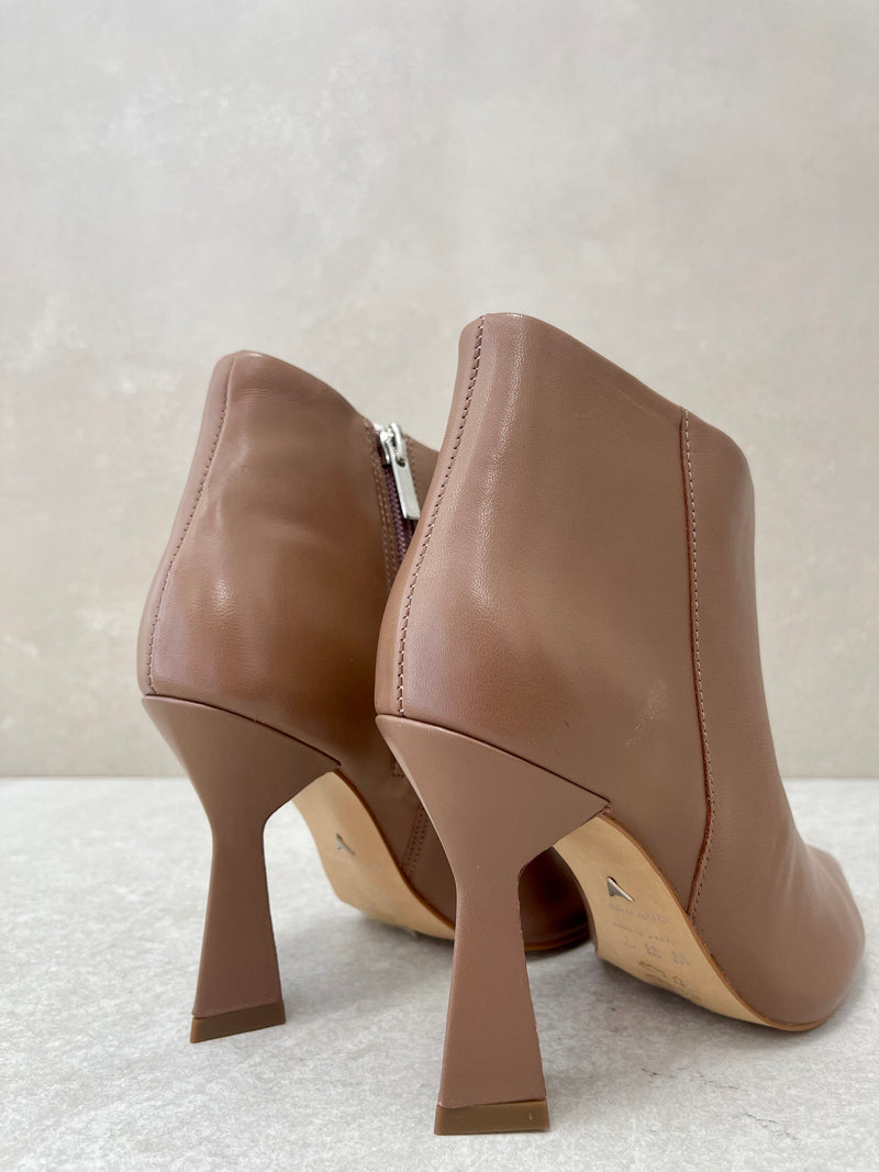 Stivaletto pelle mocha