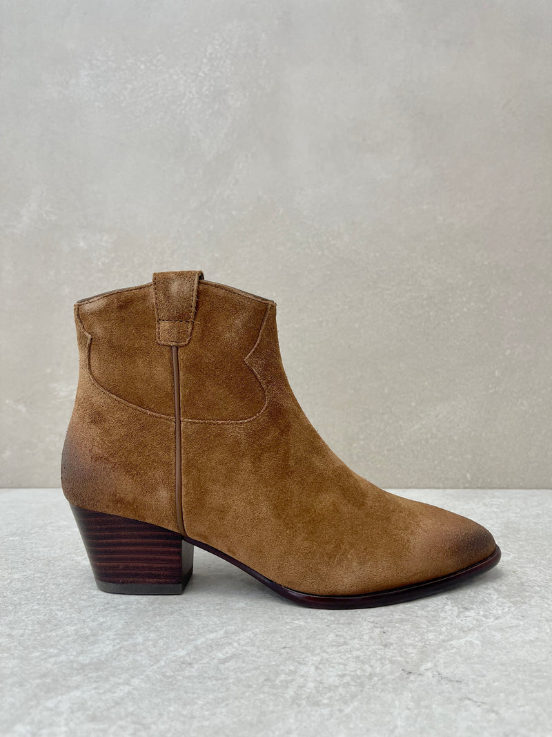 Stivaletto texano Houston camel
