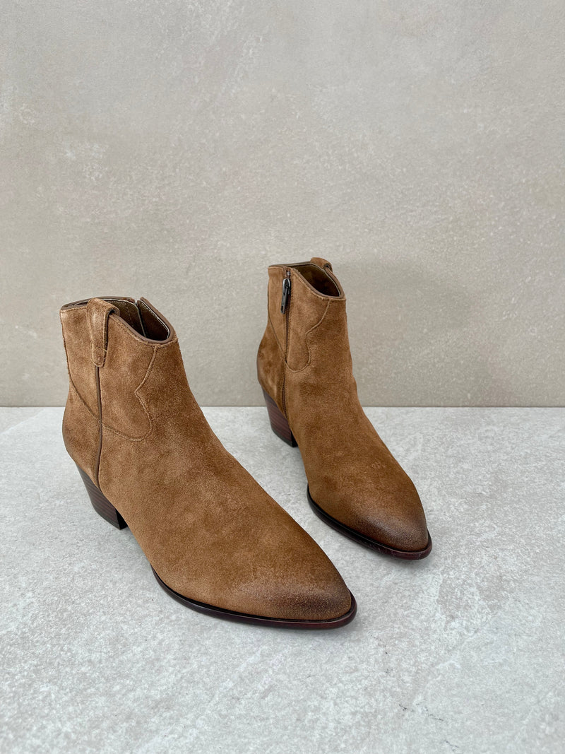 Stivaletto texano Houston camel