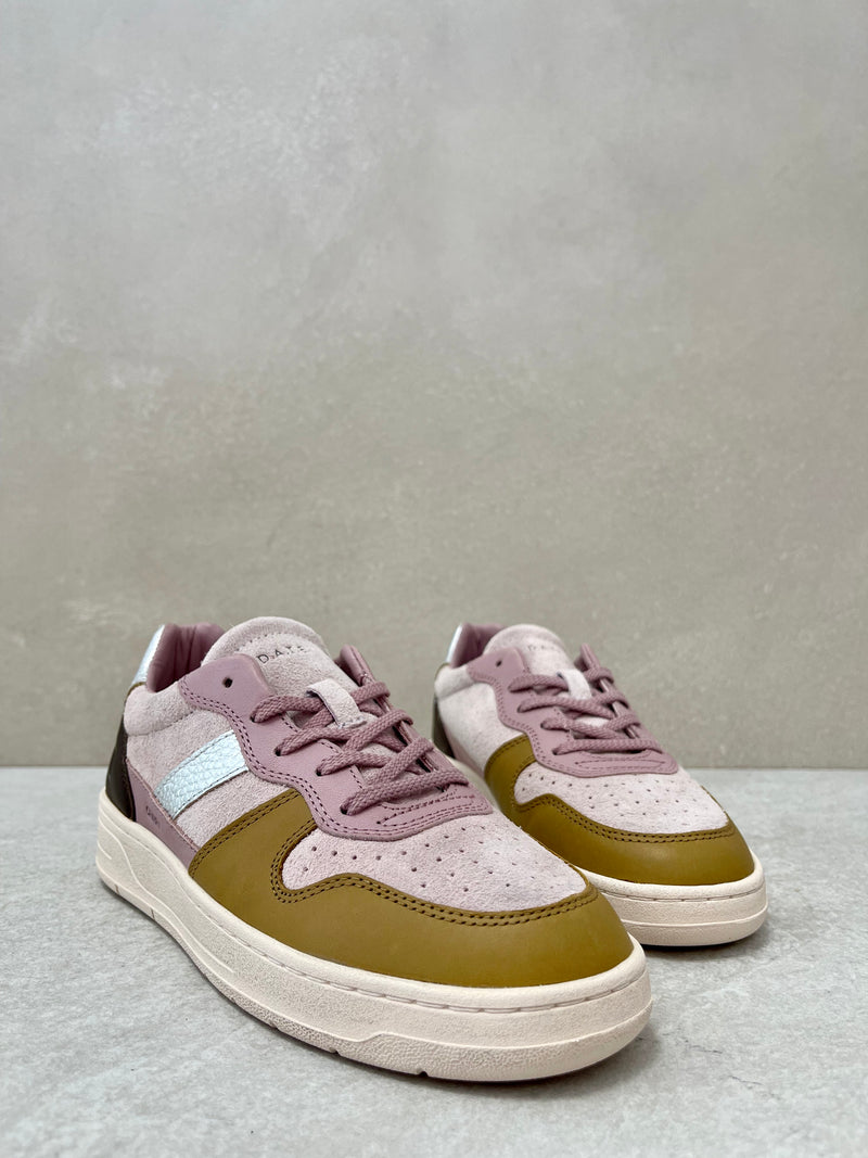 Sneaker D.A.T.E. court 2.0 hairy pink