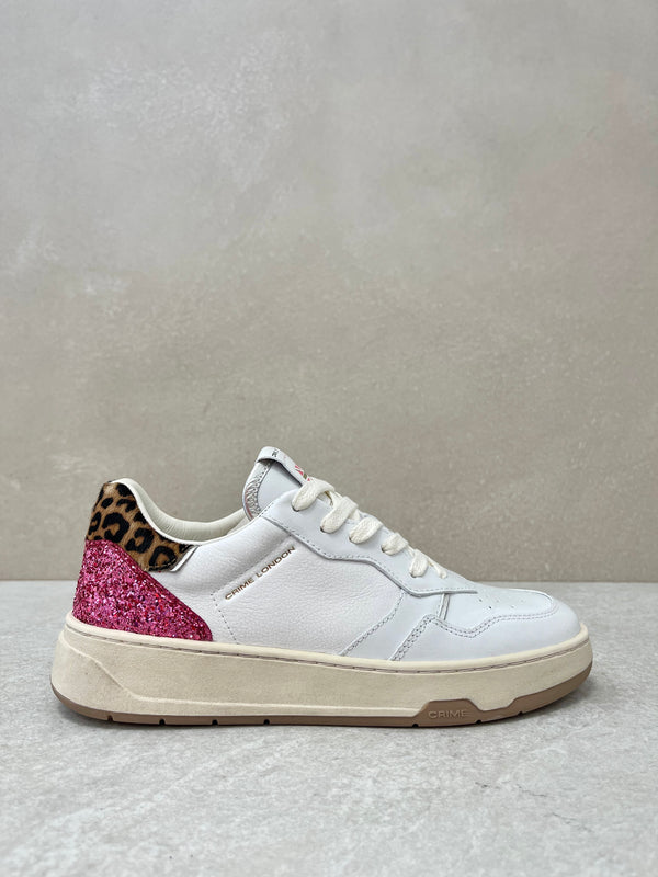 Sneaker Timeless blush-animalier