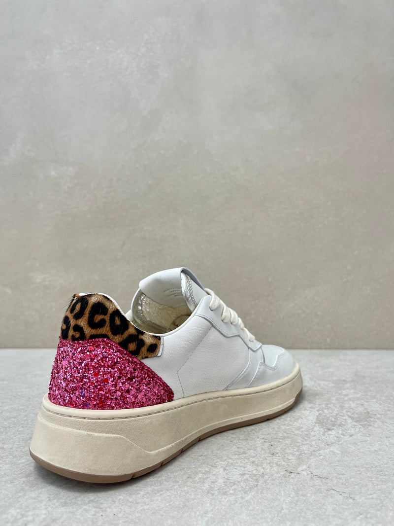 Sneaker Timeless blush-animalier