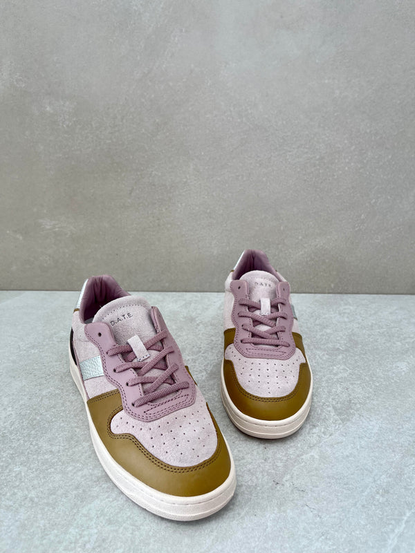 Sneaker D.A.T.E. court 2.0 hairy pink