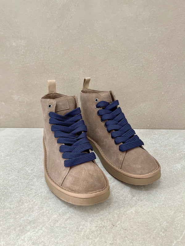 Polacchino walnut-cobalt