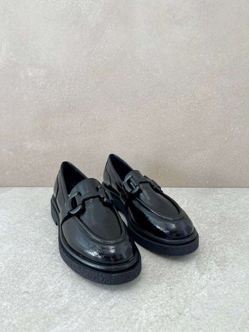 Mocassino total black