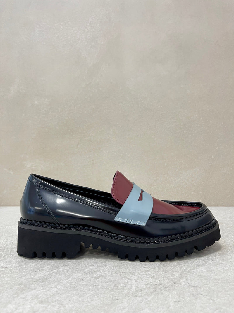 Mocassino multicolor