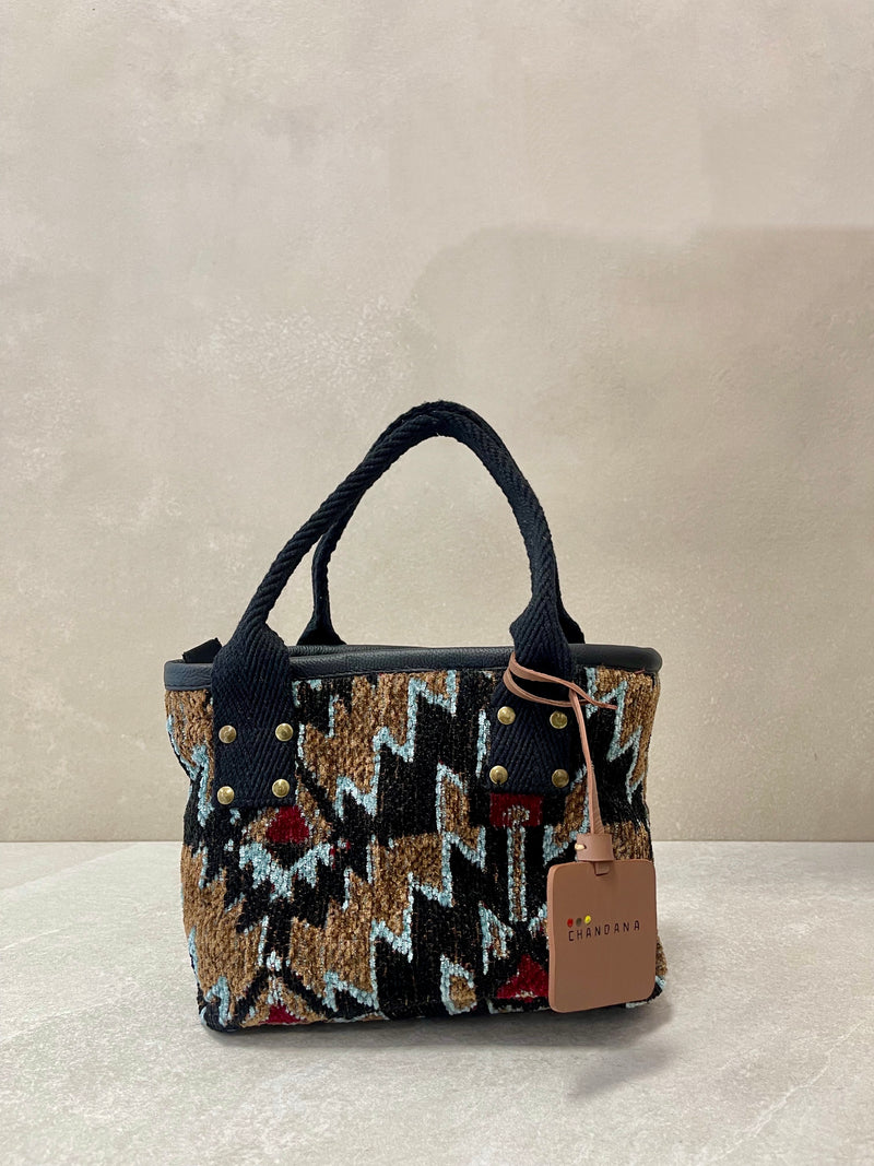 Borsa a mano ethnic black