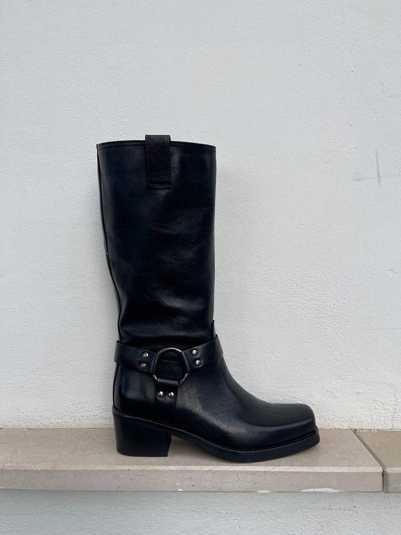 Boot texano Roxy nero