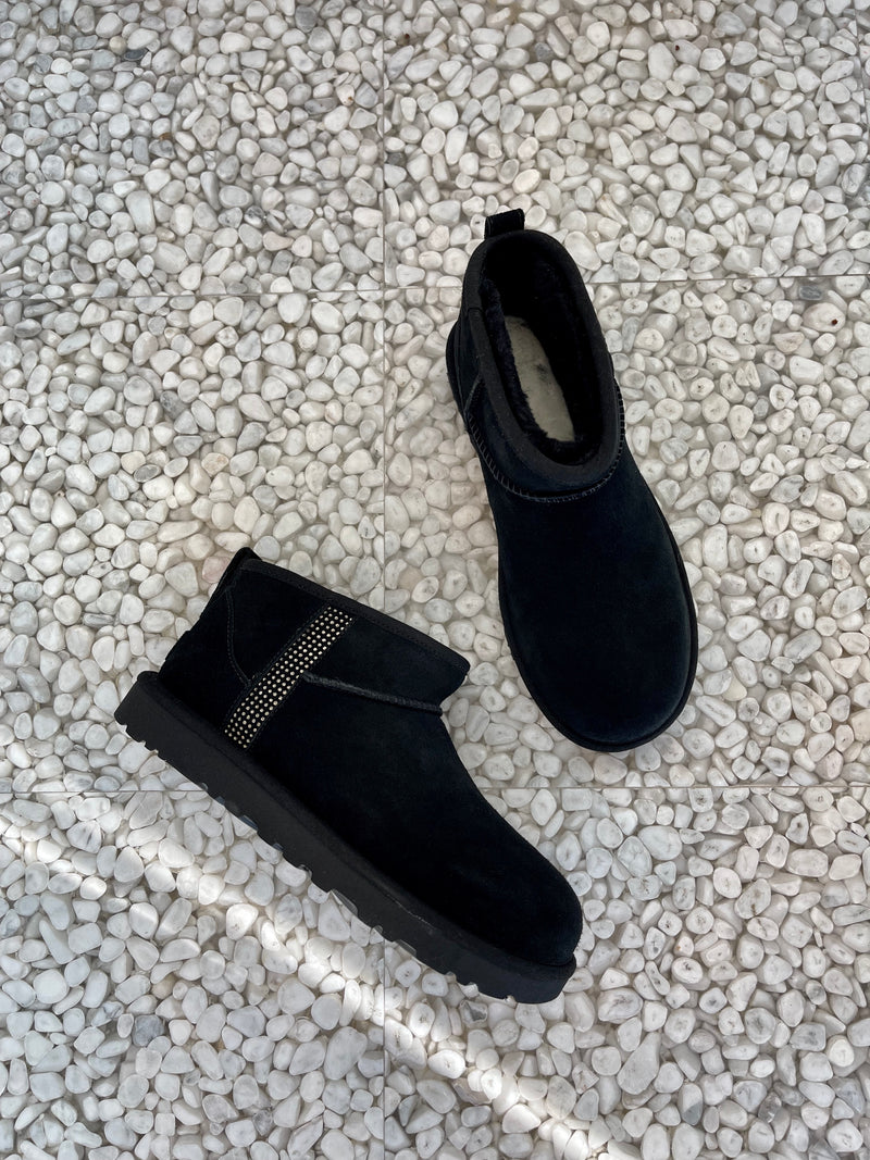 Ugg Classic Ultra Mini Bling black
