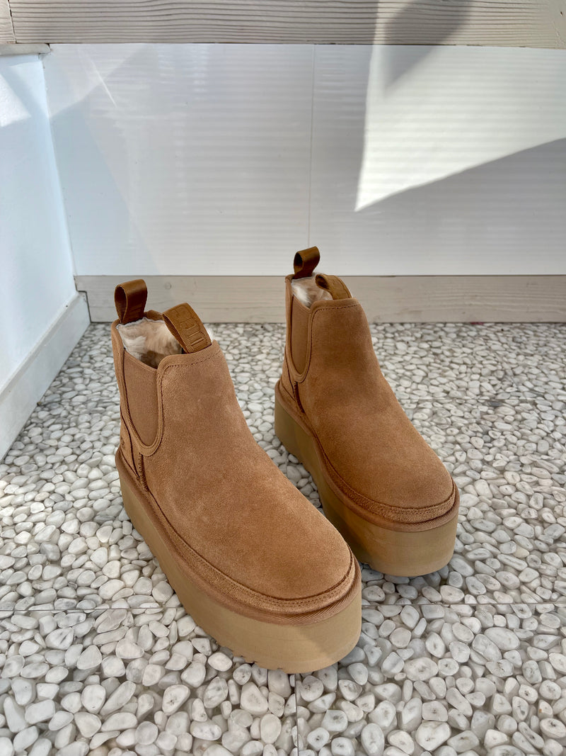 Ugg Neumel Platform Chelsea chestnut