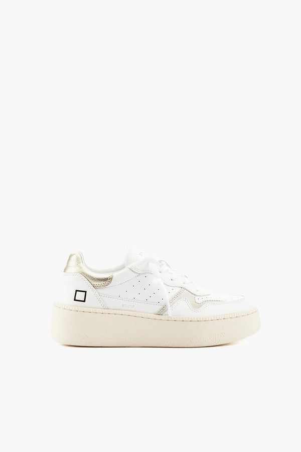 Sneaker Step Calf white-platinum