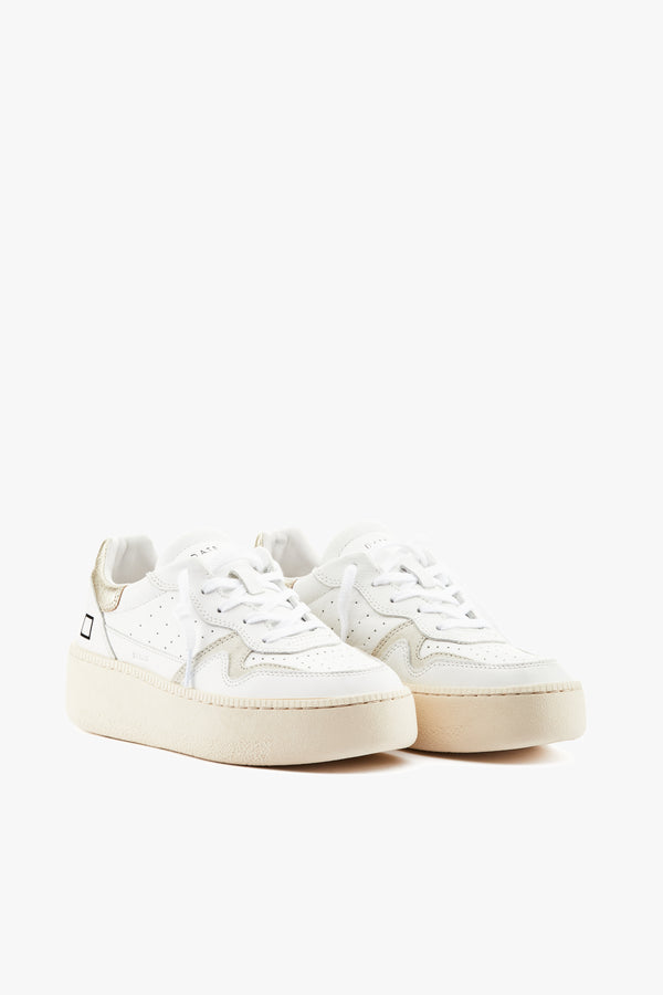 Sneaker Step Calf white-platinum