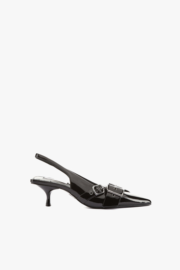 Slingback Stepback nero