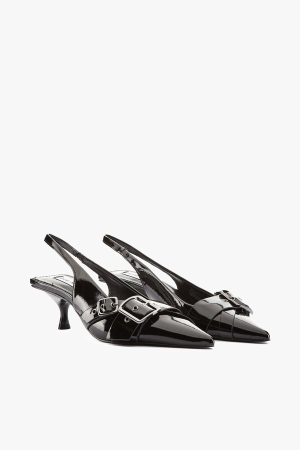 Slingback Stepback nero