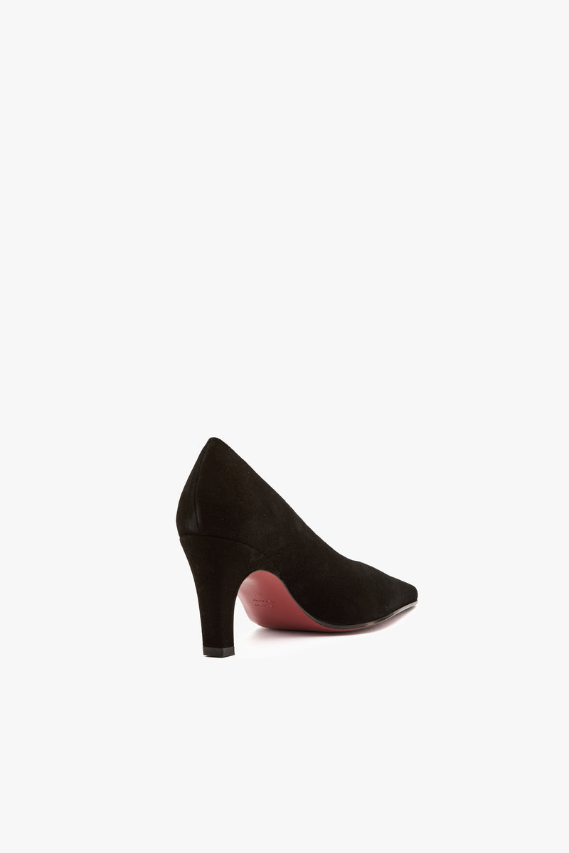 Décolleté Wara camoscio nero