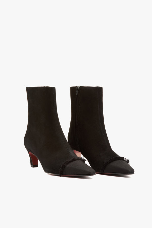Stivaletto Evari camoscio nero/grò