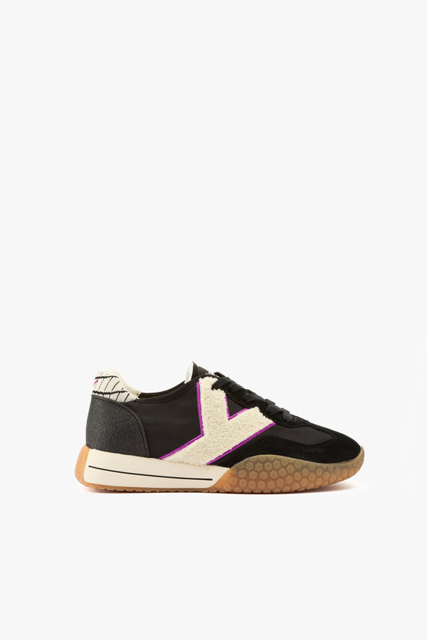 Sneaker black/white