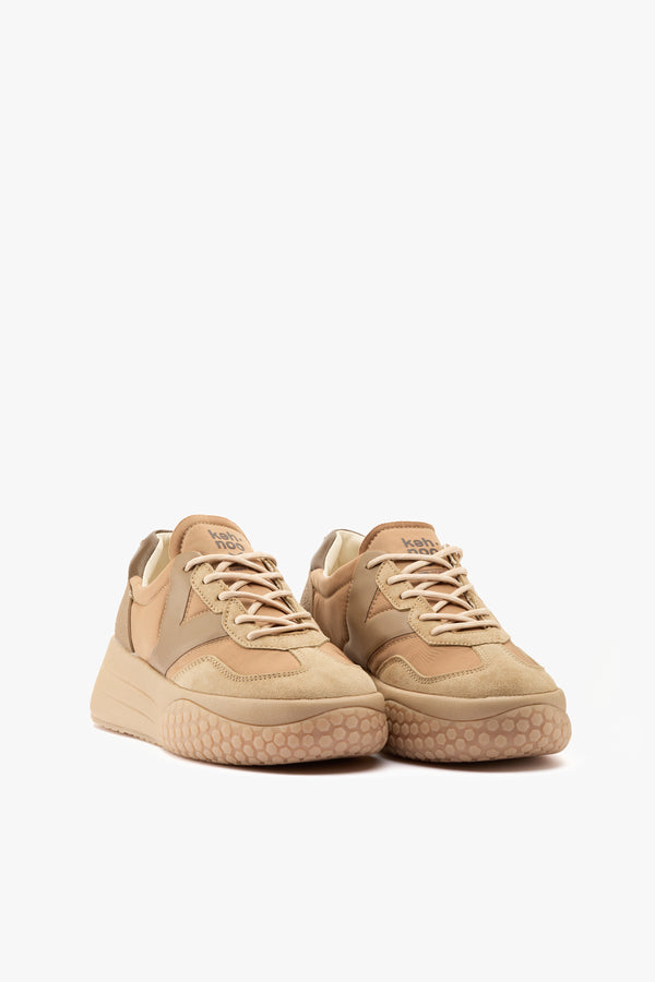 Sneaker taupe/nut
