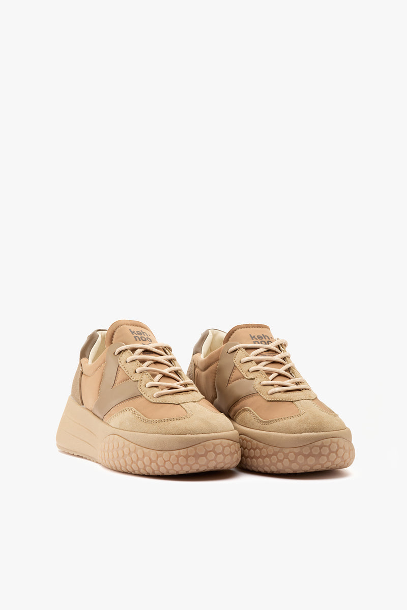 Sneaker taupe/nut